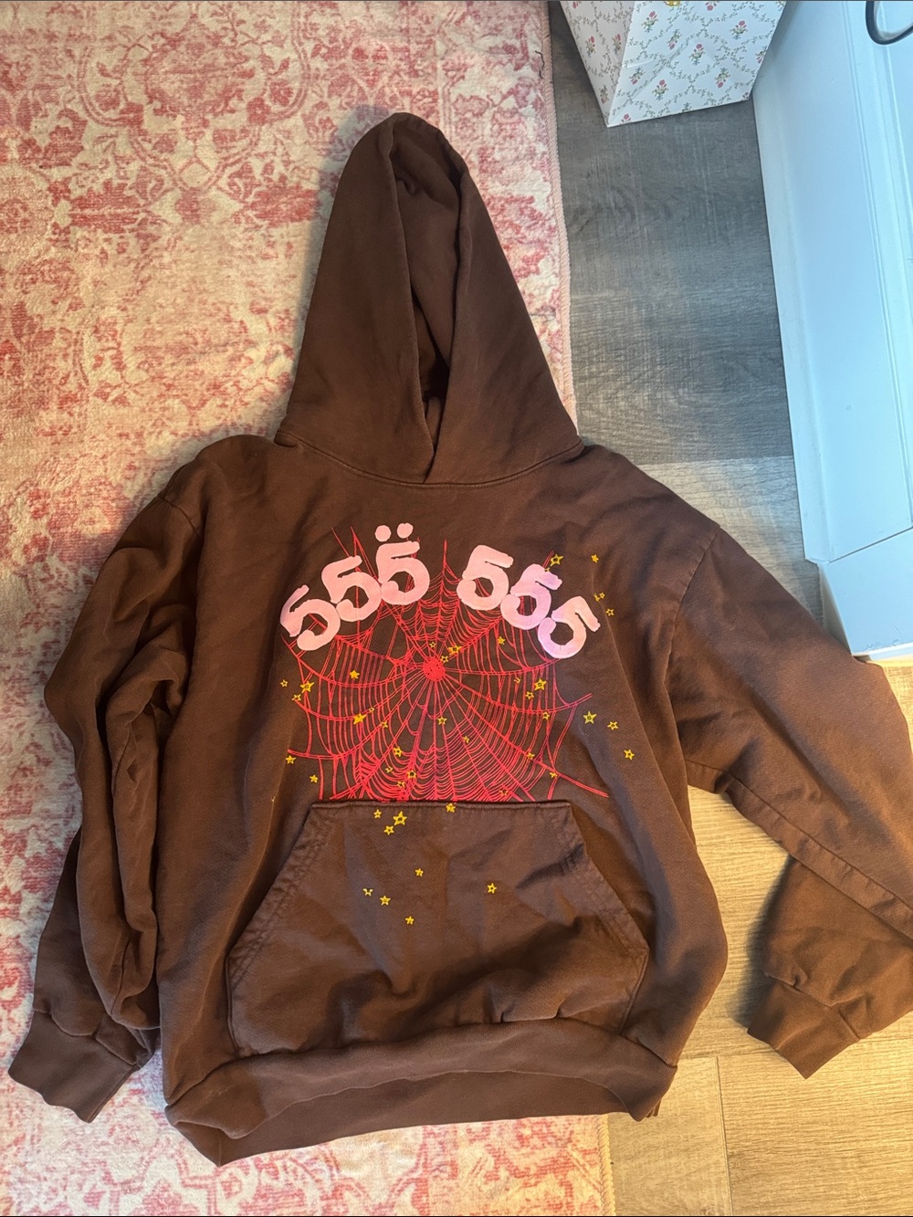 Spider worldwide 555 hoodie